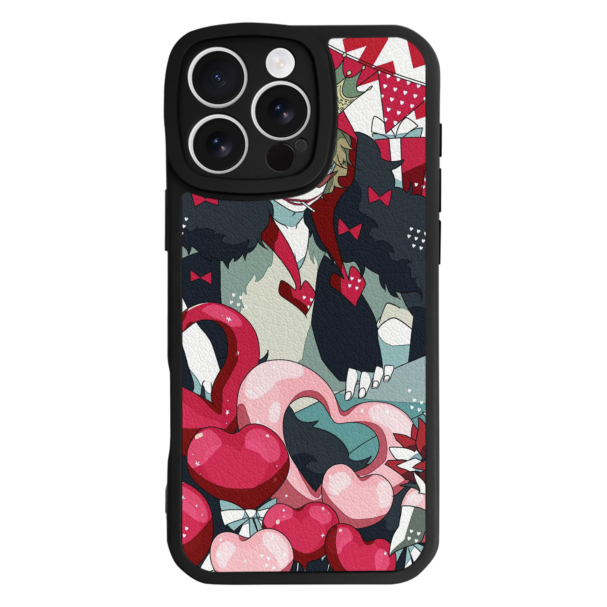 （画像用） ワンピース ONE PIECE 【iPhone 16シリーズ対応】シリコンスマホケース（レザー調） 材質：シリコン